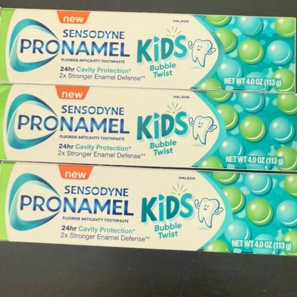 NWT Sensodyne Pronamel Kids Toothpaste Bubble Twist Flavor - Picture 1 of 5